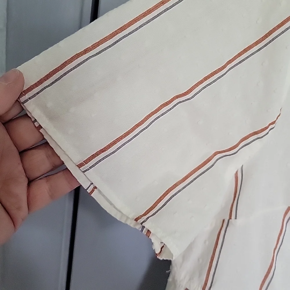 Madewell Striped Button-Up Dress Sz Small - Picture 3 of 7